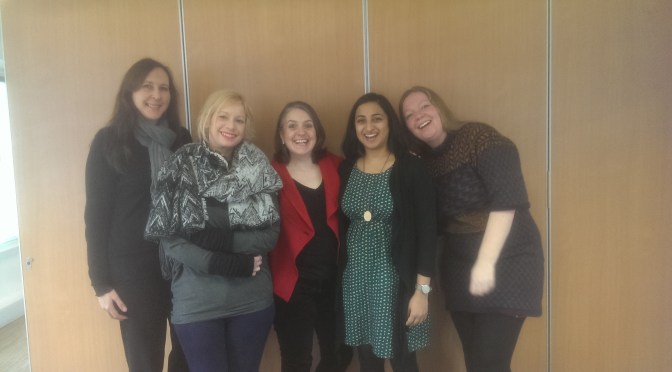 #IWD2016 Roundtable with @technokitten @katielips @the_anke @anjali28 @hampstead17