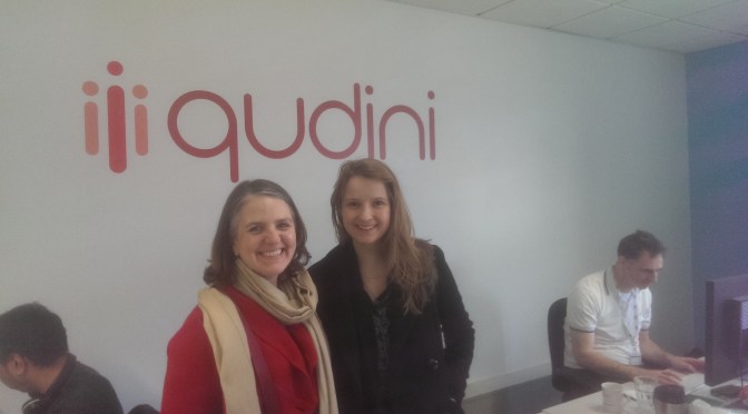Podcast: Imogen Wethered from @qudini (solving queuing) #IWD2016