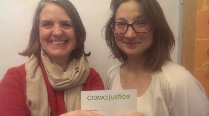 Podcast: Julia Salasky of @CrowdJusticeUK #IWD2016